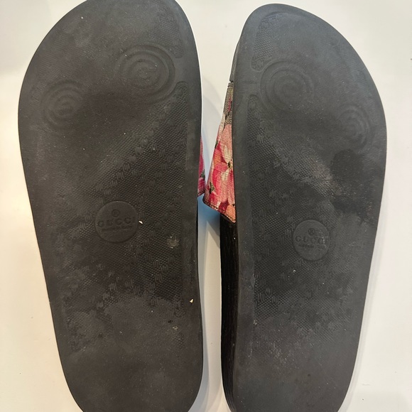 AUTHENTIC GUCCI Bloom Supreme Flora Slide Sandal - Picture 6 of 7